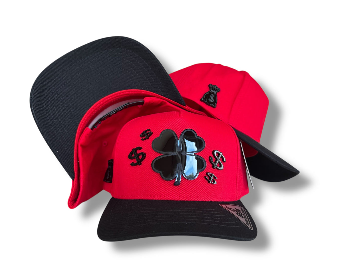 Black Trebol SnapBack Hat