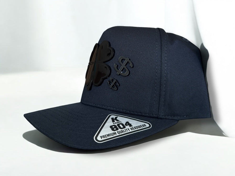 Black Trebol SnapBack Hat