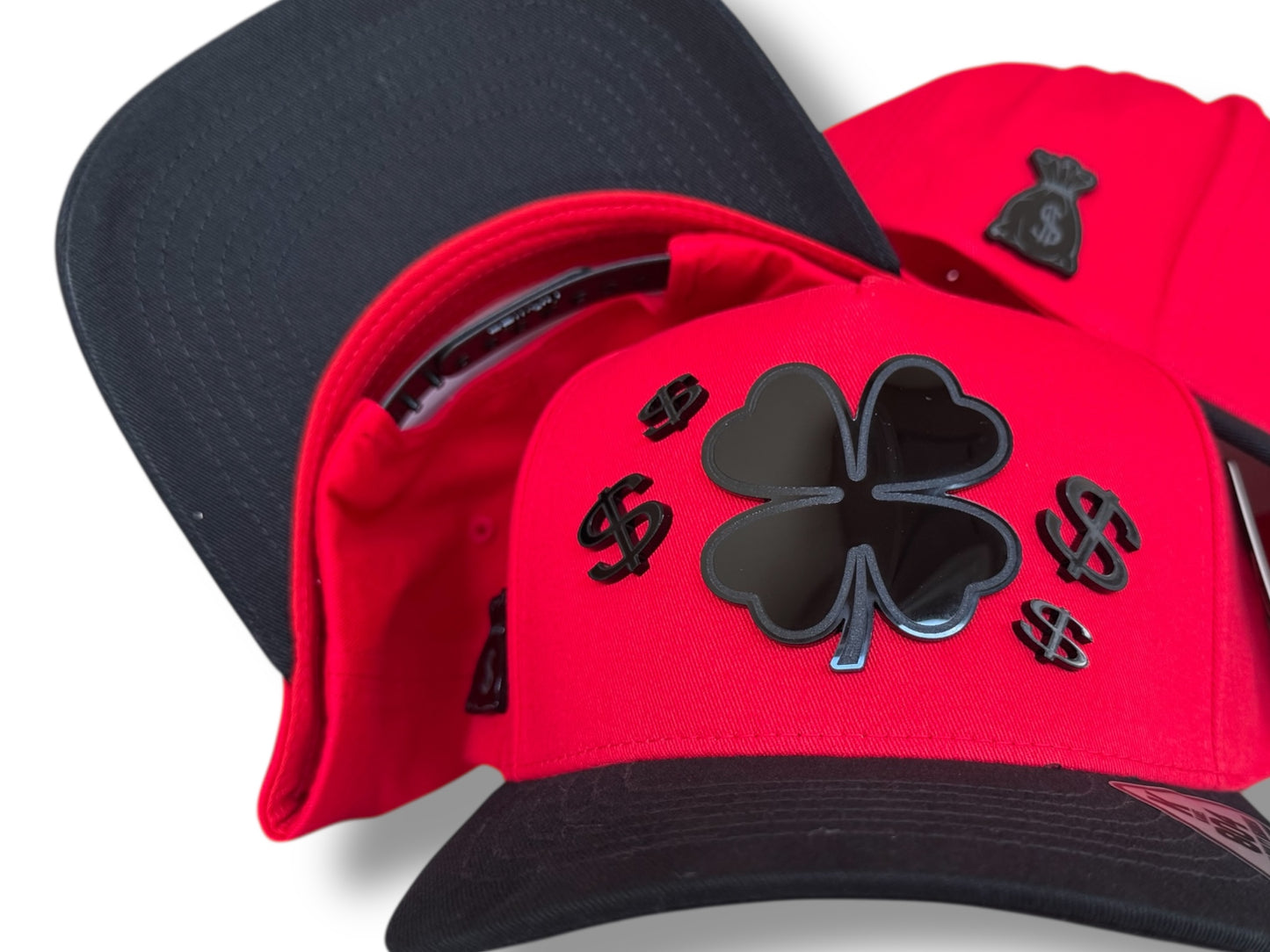 Black Trebol SnapBack Hat