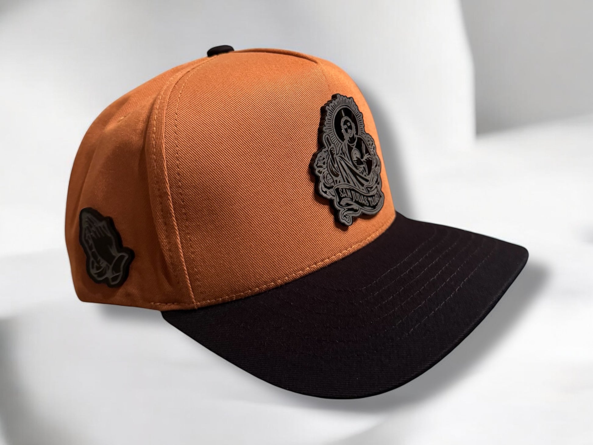 Black plate San Judas Cap