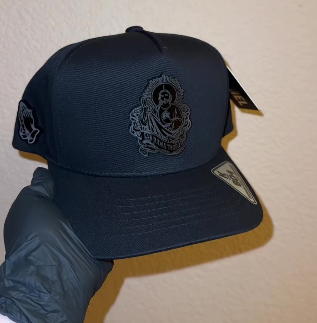 Black - Saint Jude SnapBack Cap