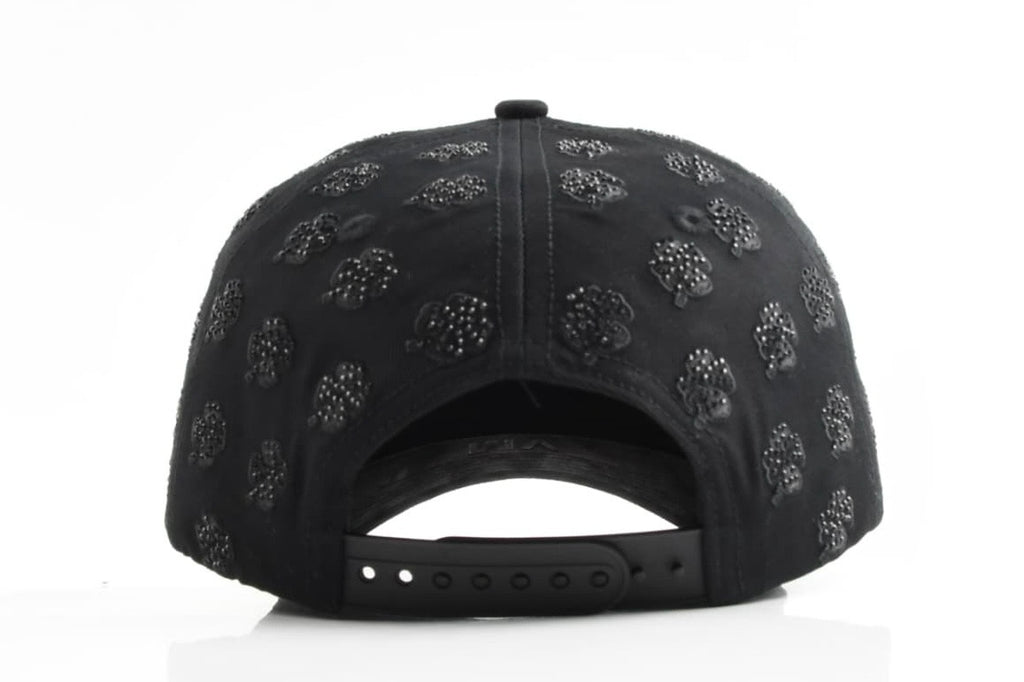 Trébol Hat With rhinestones