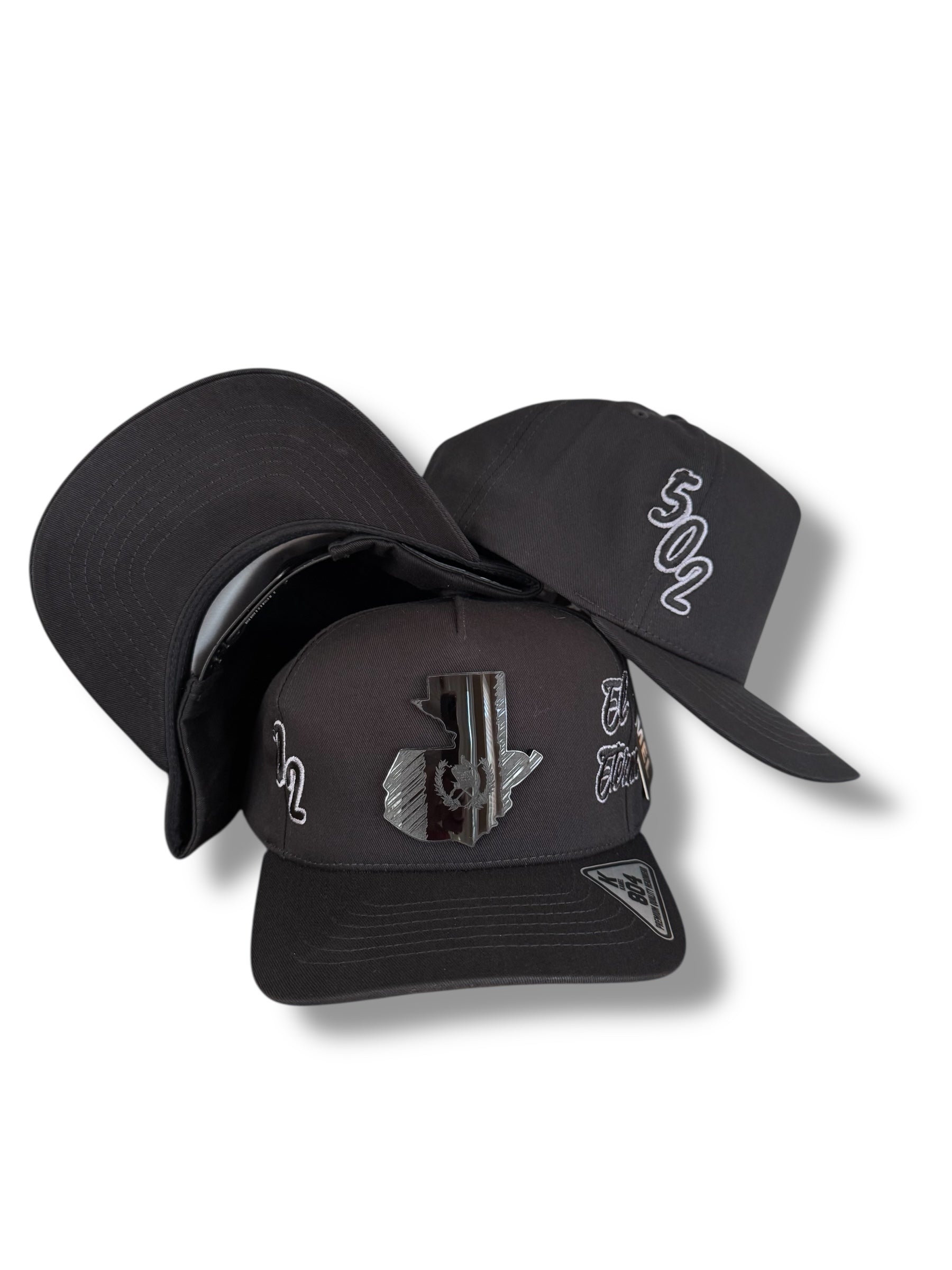 Guatemala Black Gray Hat