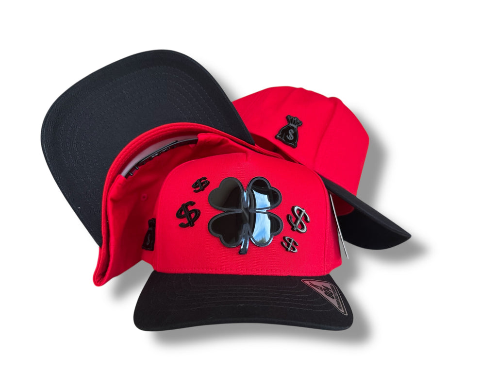 Black Trebol SnapBack Hat