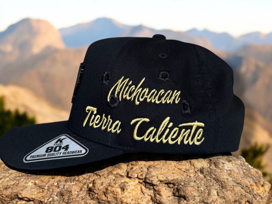 Michoacan Hat con Bordados a los lados