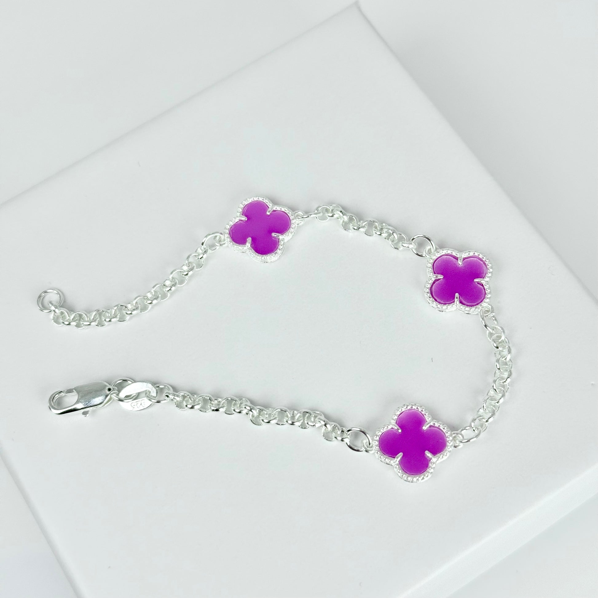 Fine Jewelry  Clover Bracelet Silver 925