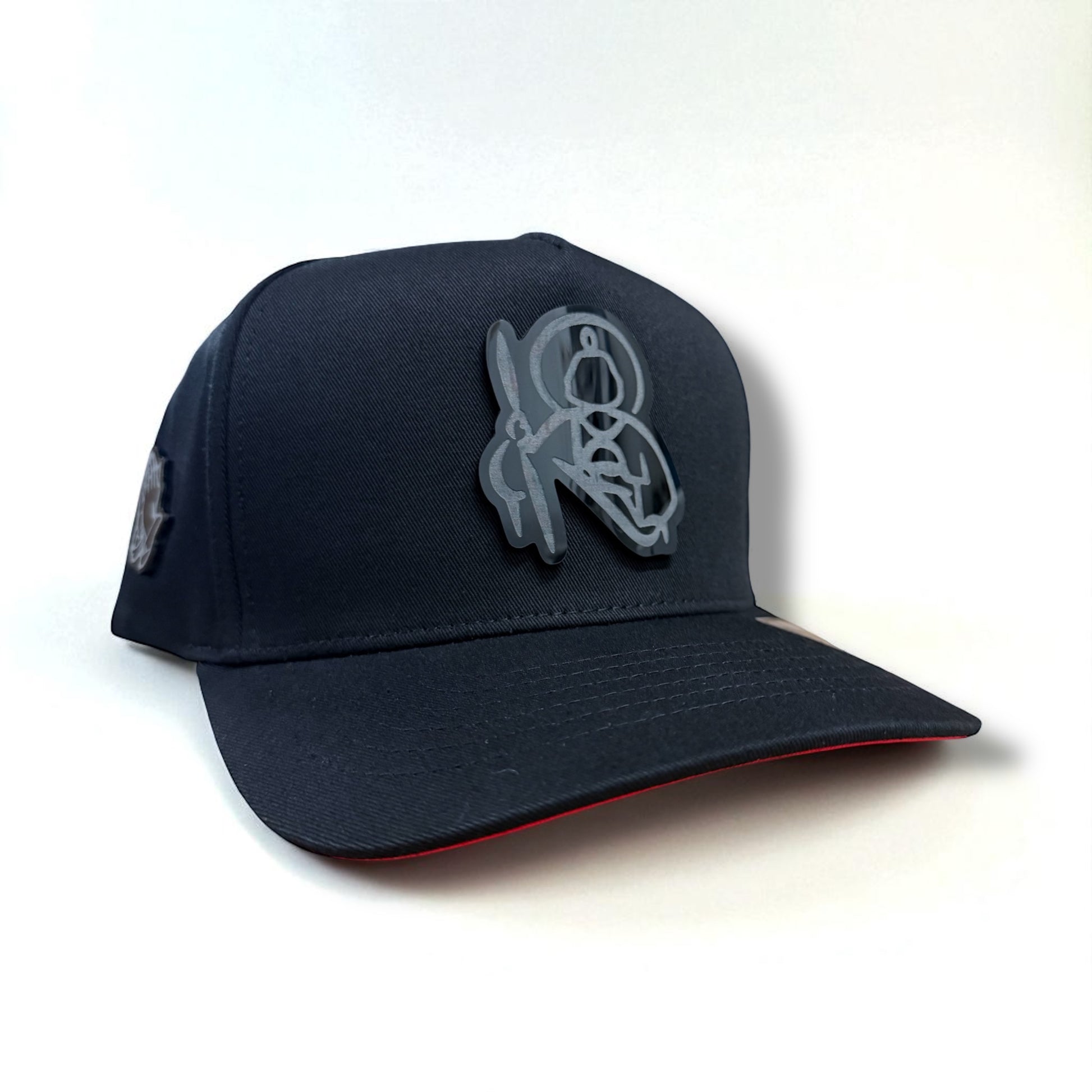 San Judas Cap Black Red
