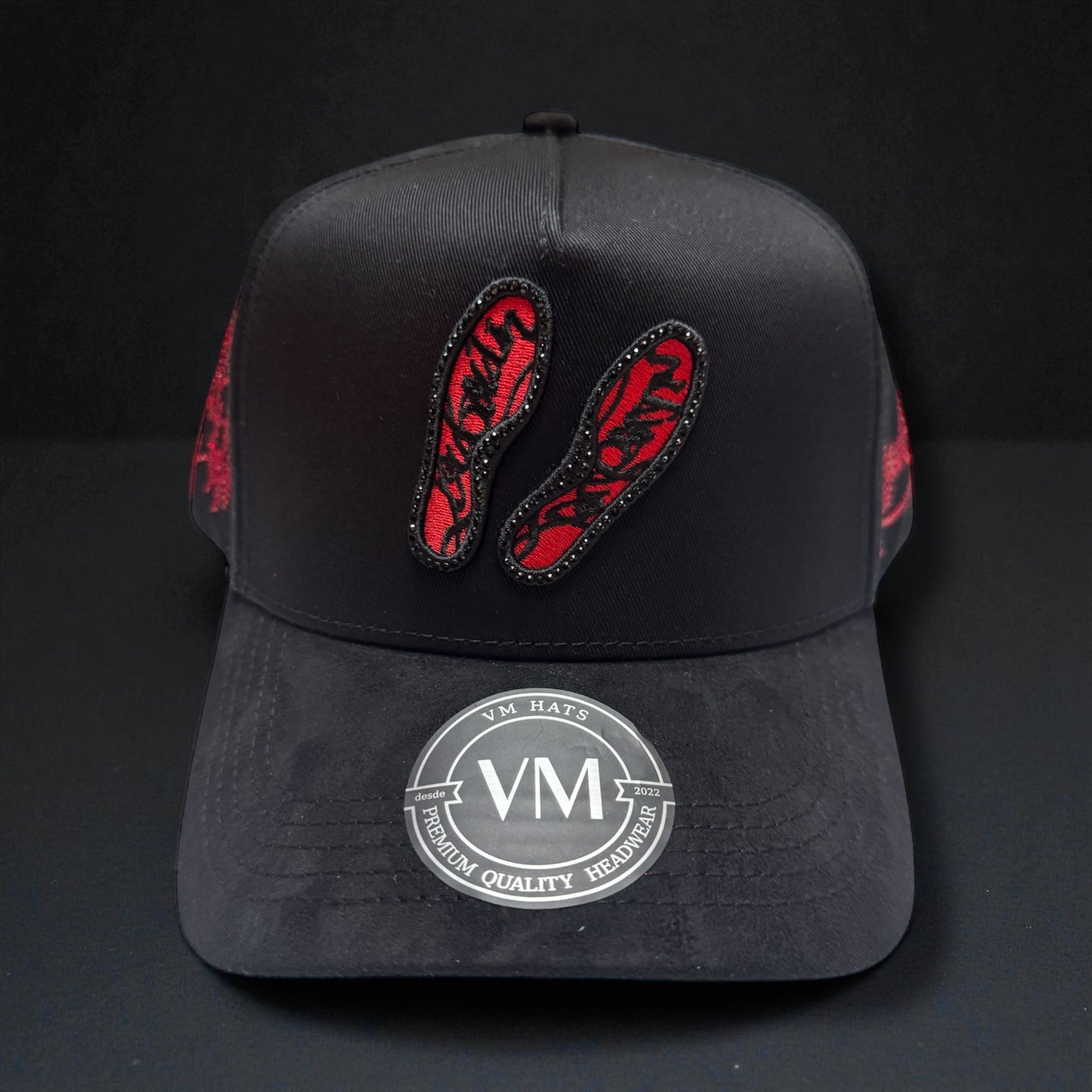 Suelita Roja Hat visera en Gamusa