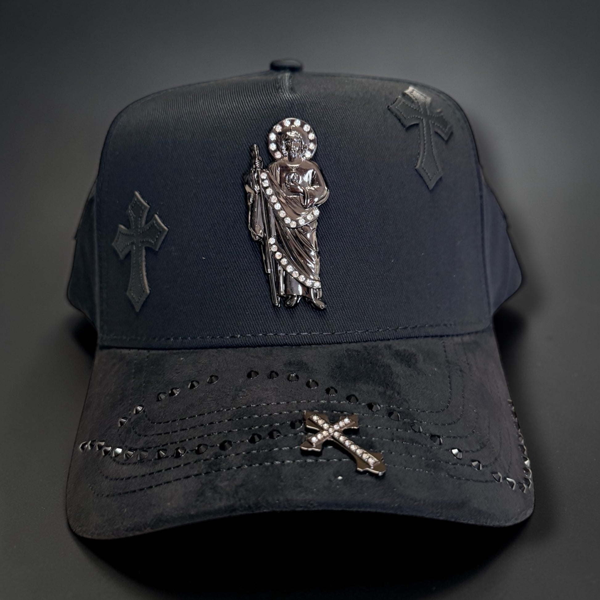 San Judas Hat Con Diseños de  Rosario
