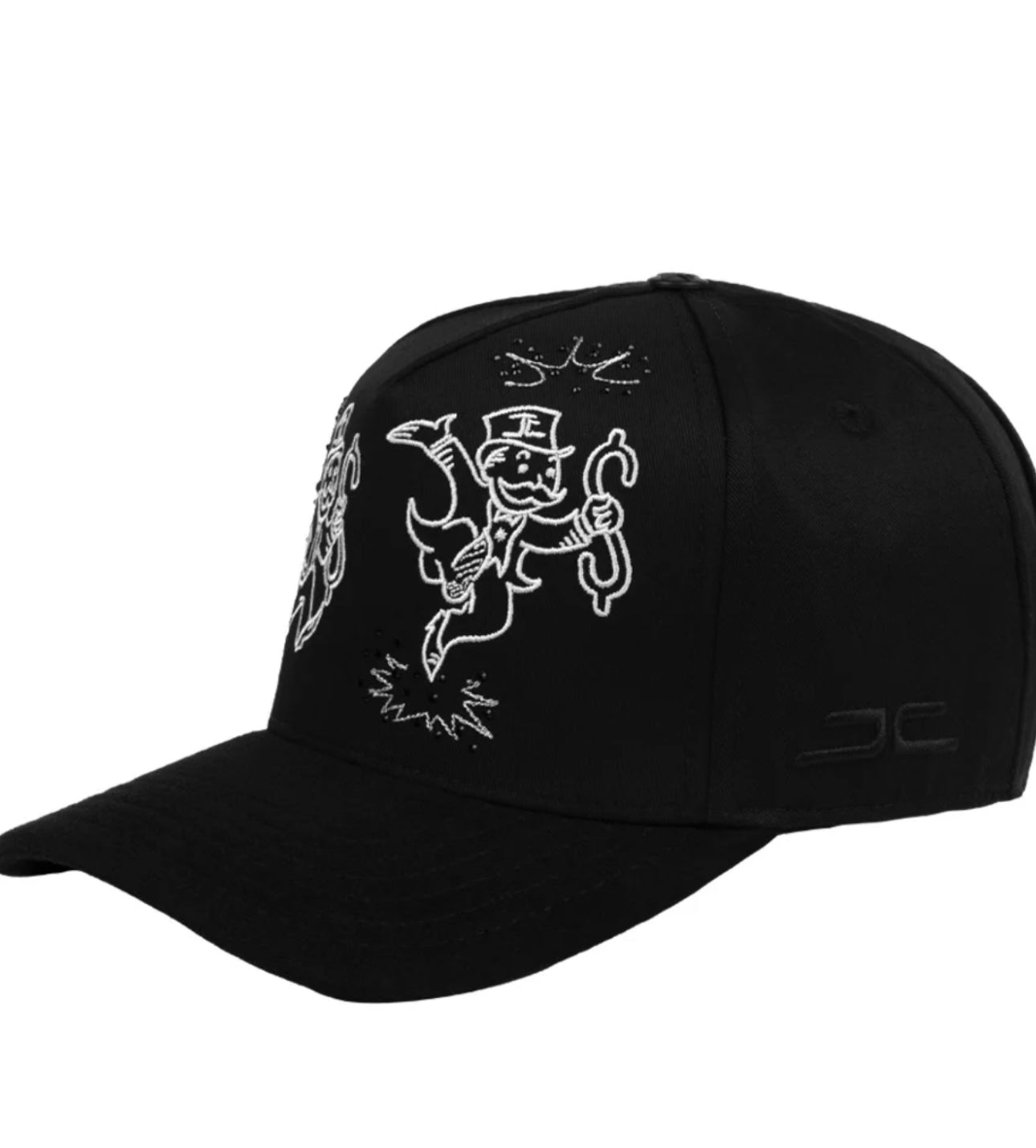 Jump Black Suede visor jc Hats