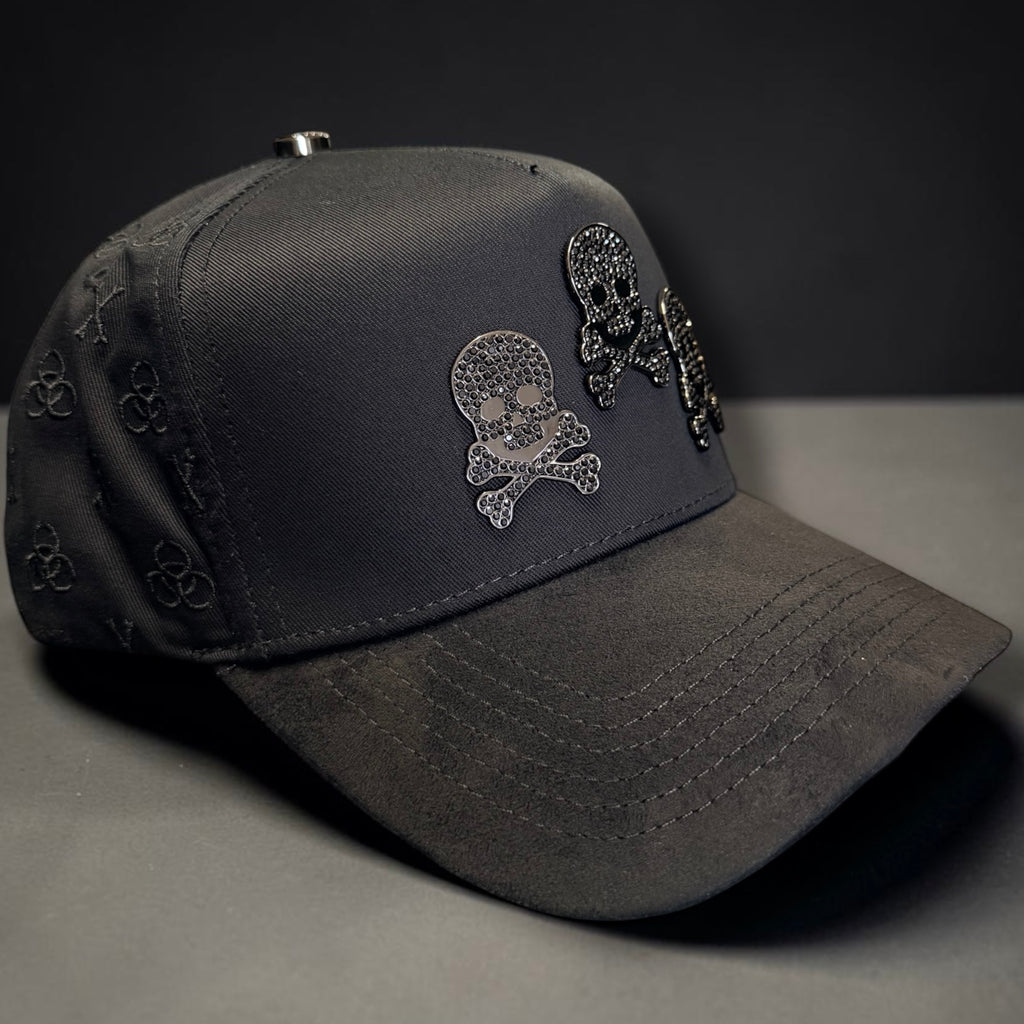 3 Skull hat
