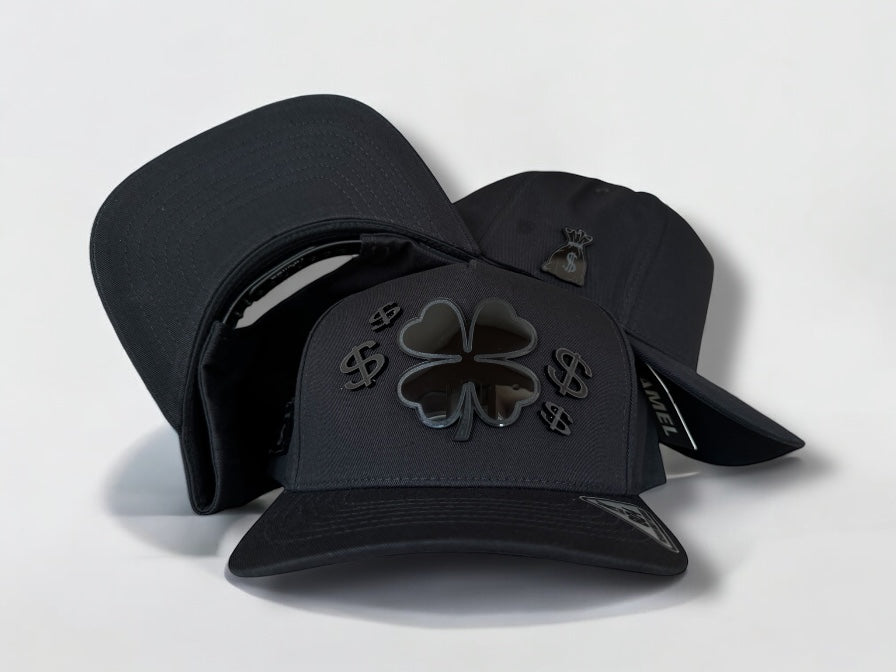 Black Trebol SnapBack Hat