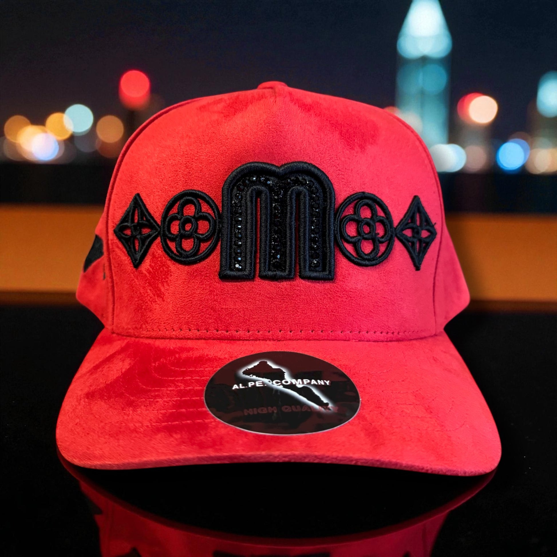 Mexico Style Hat en Gamusa Roja