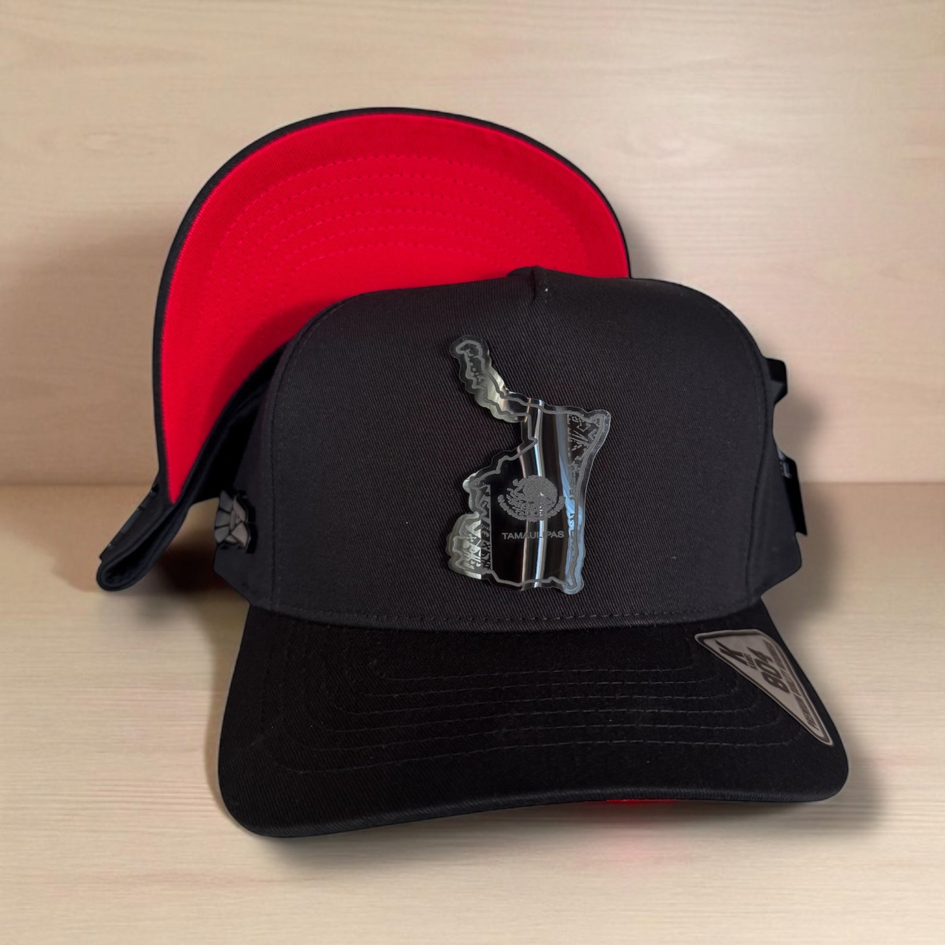 Tamaulipas Hat Black-Red