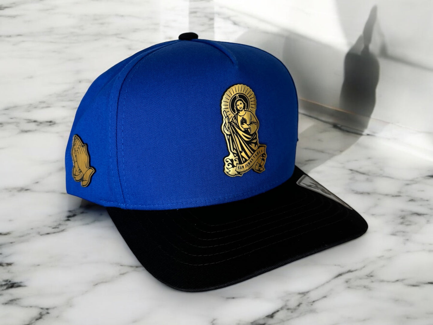 San Judas Tadeo Blue hat