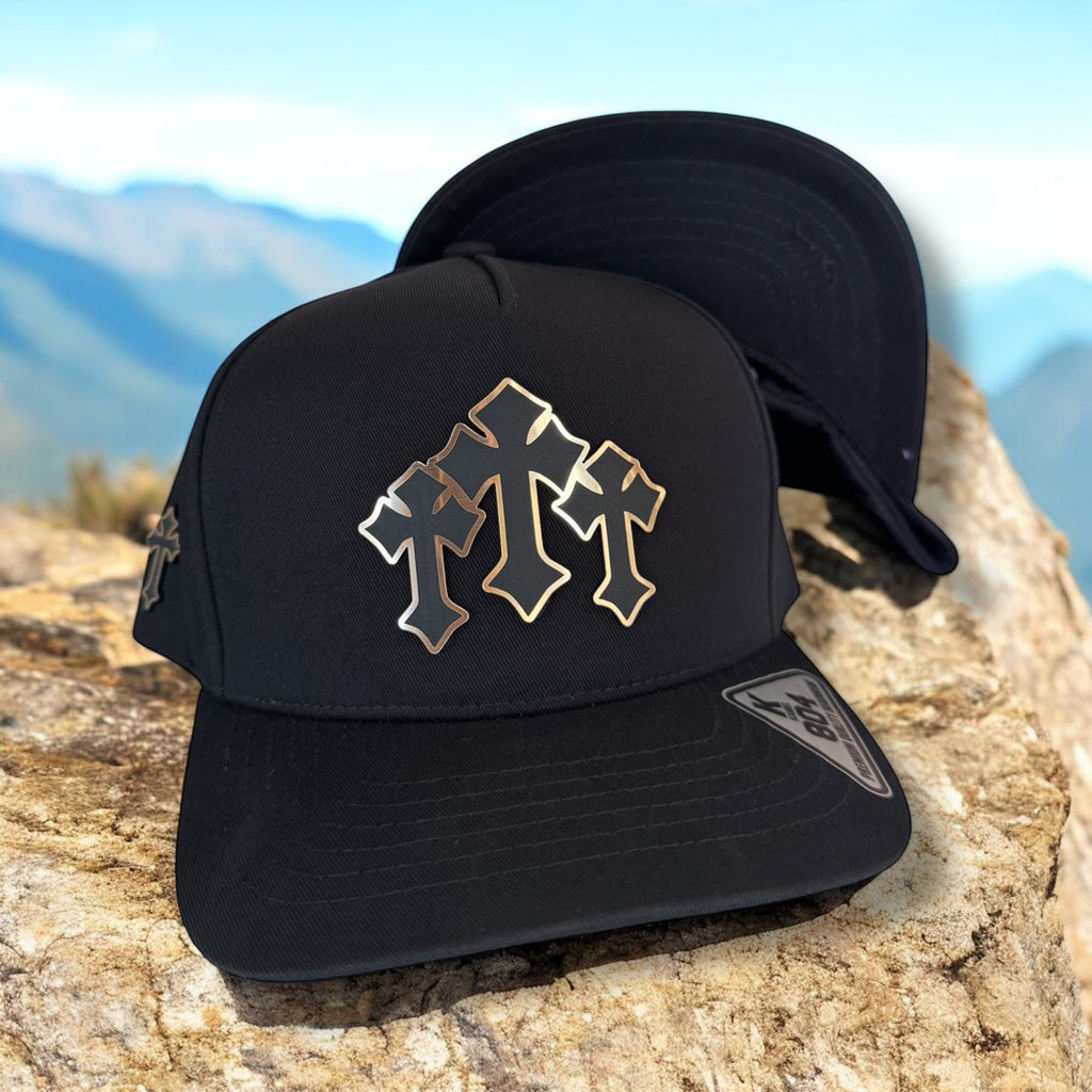 3 Cruces Hat Black