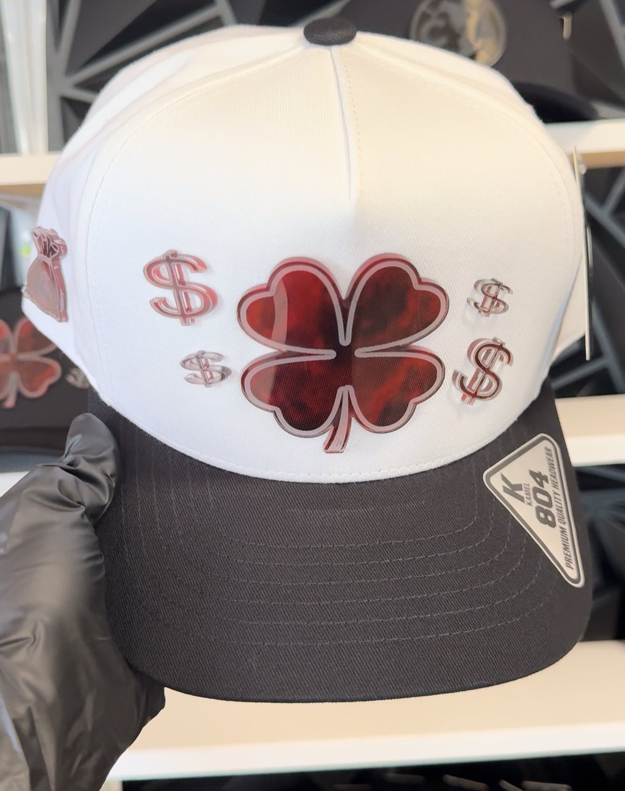 Hat Trebol Rojo Logo SnapBack