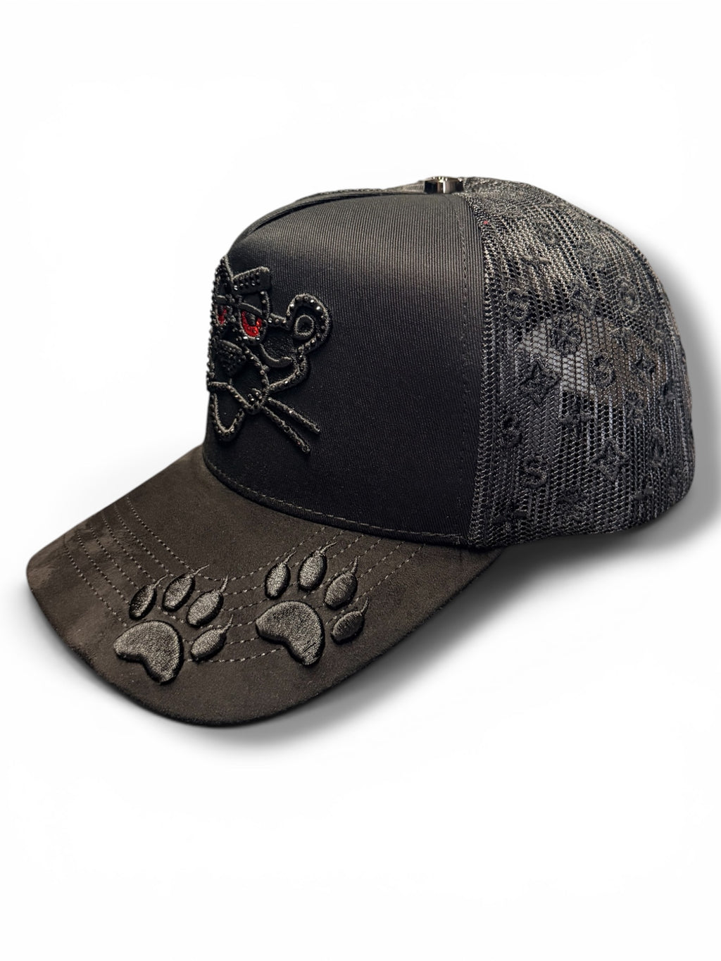 Pantera hat mesh high quality cap suede visor