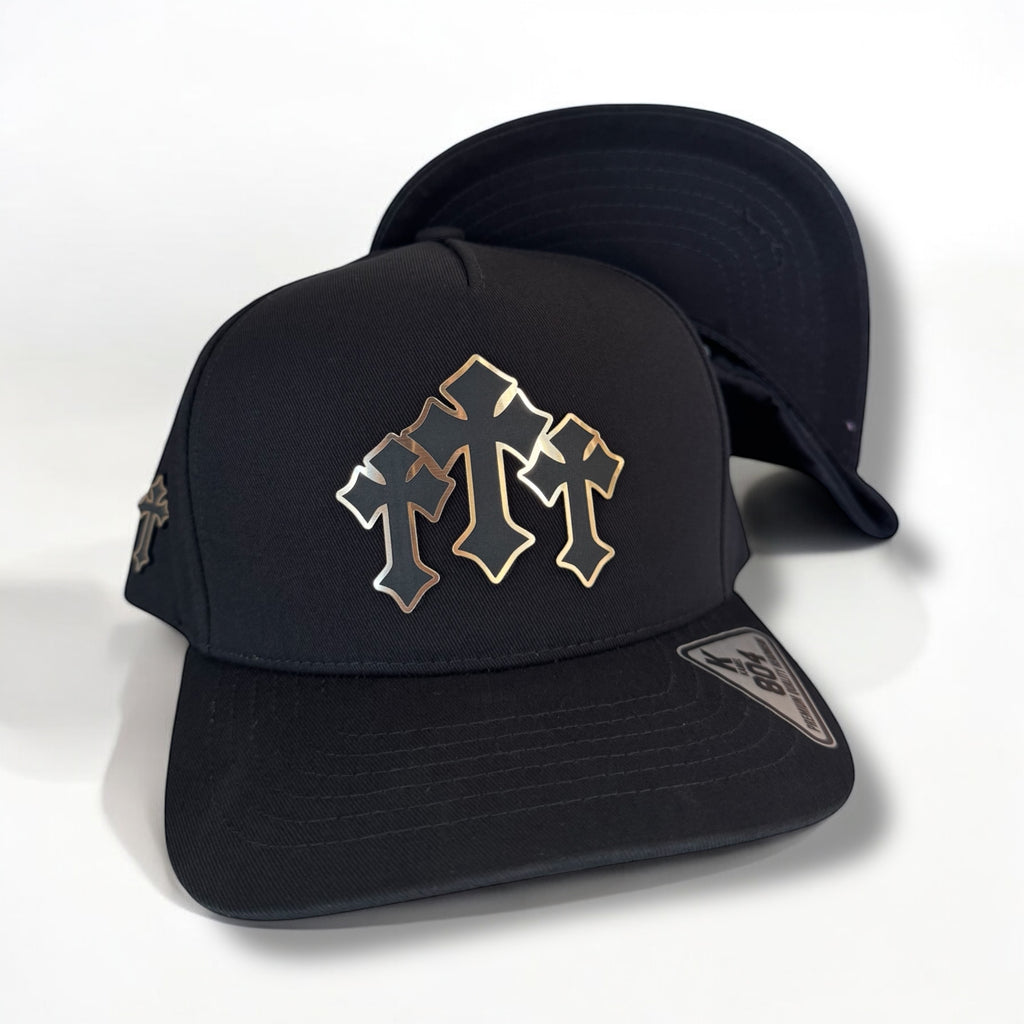 3 Cruces Hat Black