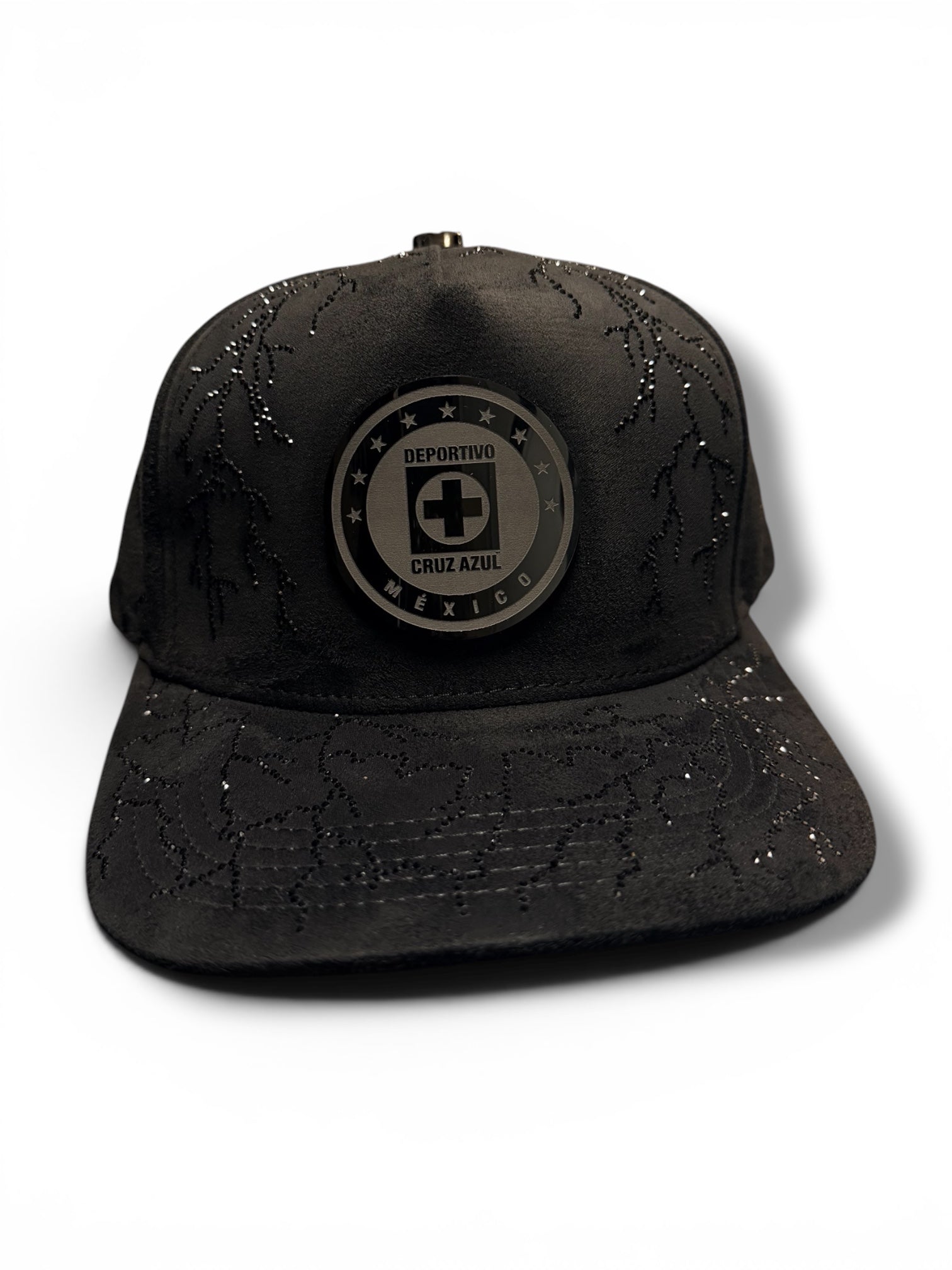 Cruz azul hat With rhinestones