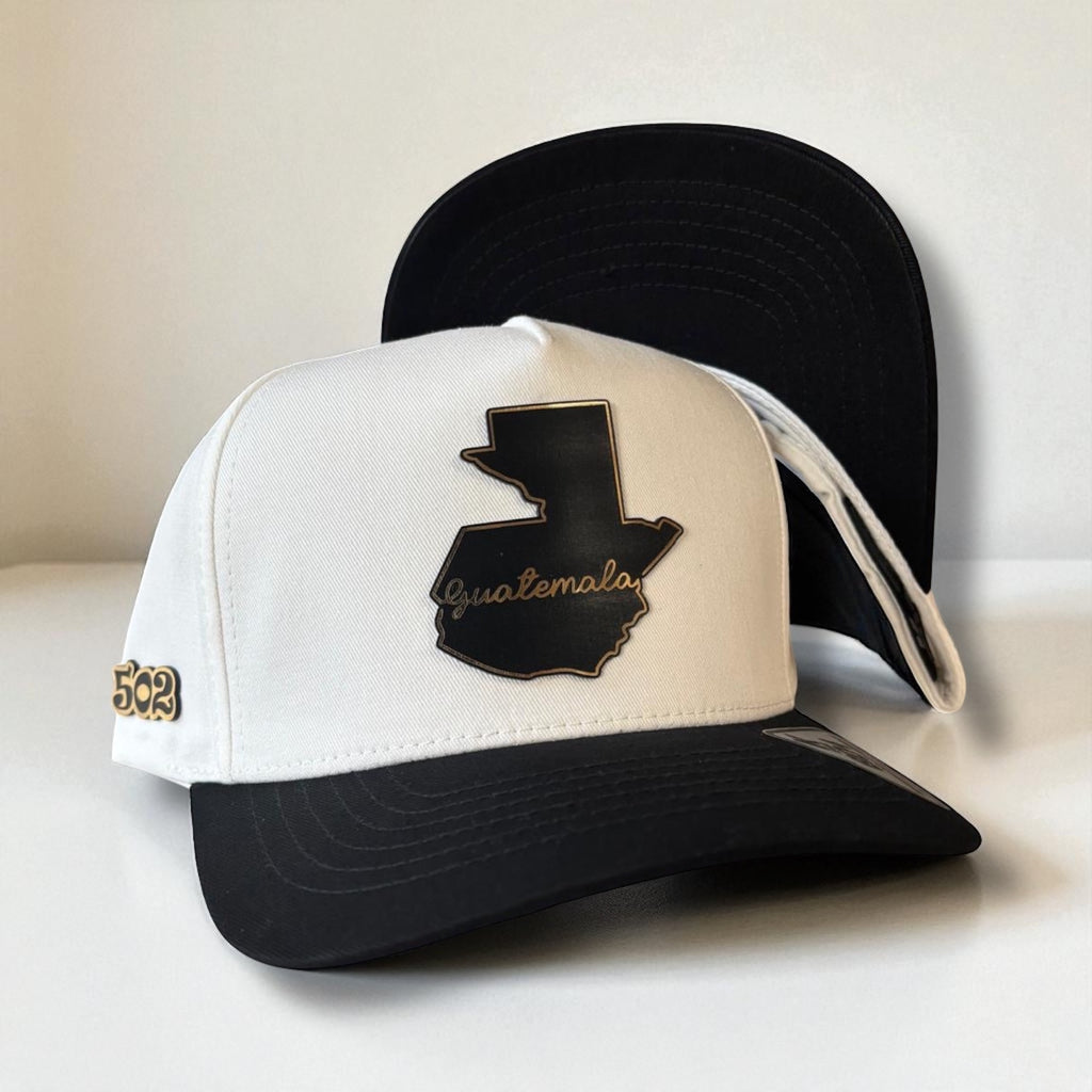 Hat Guatemala white Black