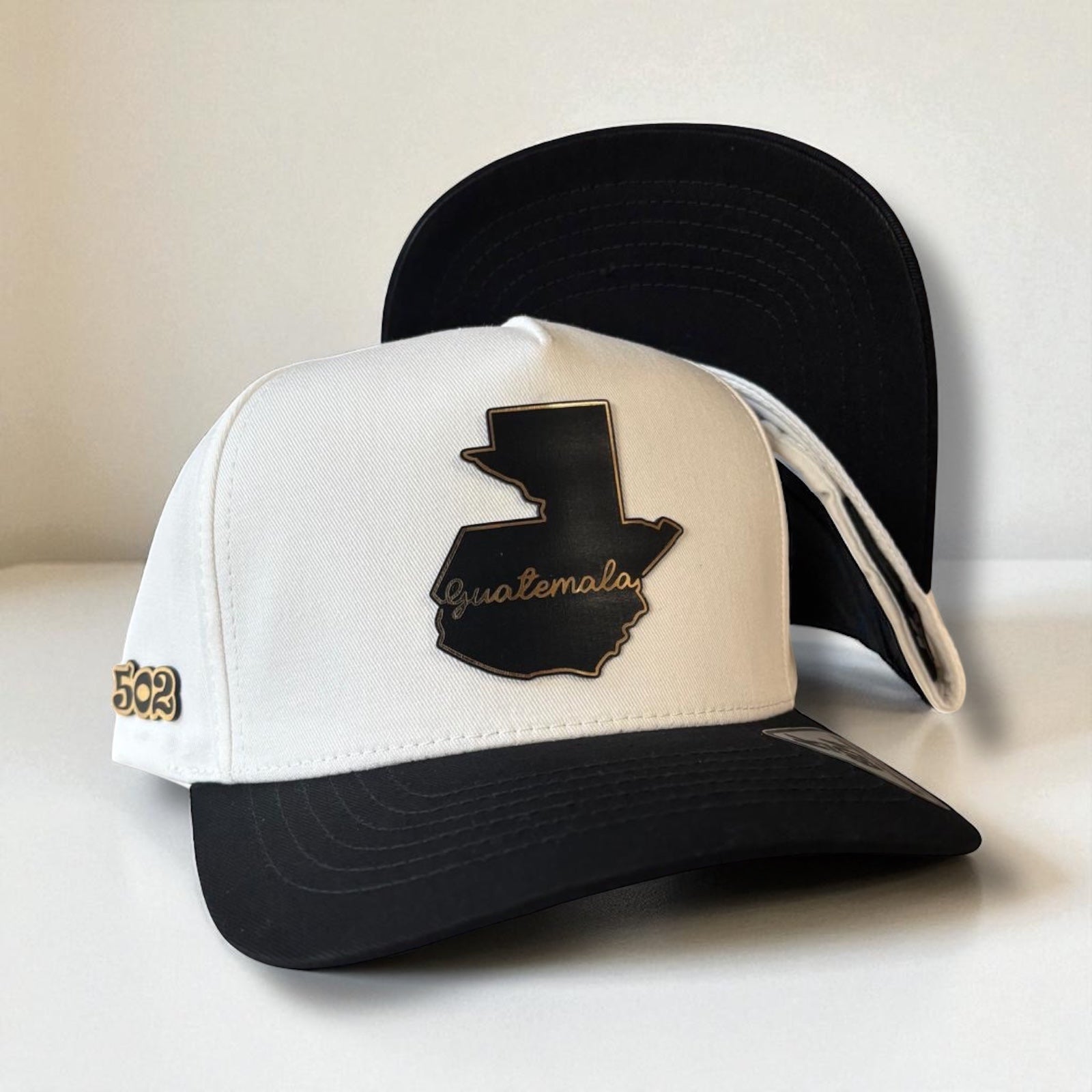 Hat Guatemala white Black