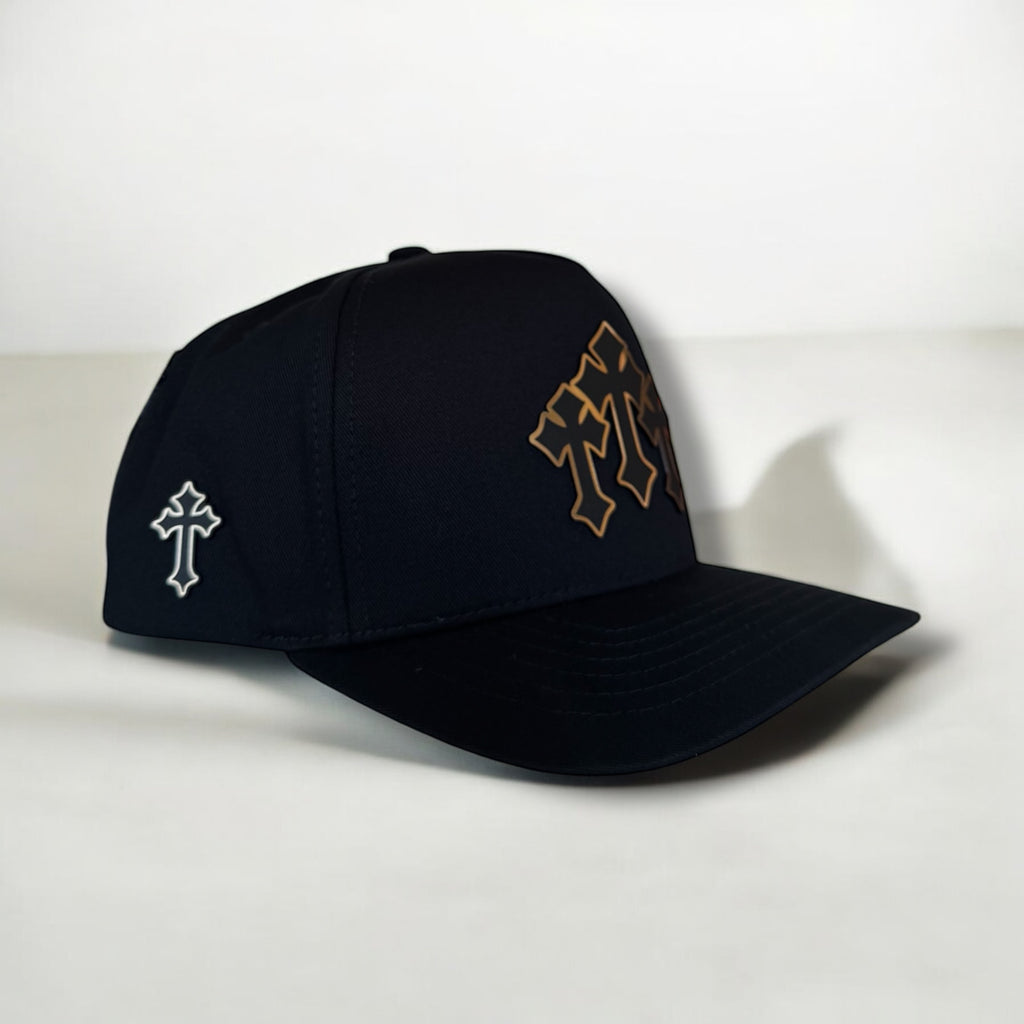 3 Cruces Hat Black