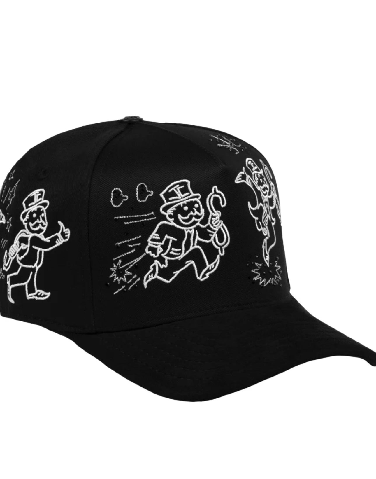 Jump Black Suede visor jc Hats