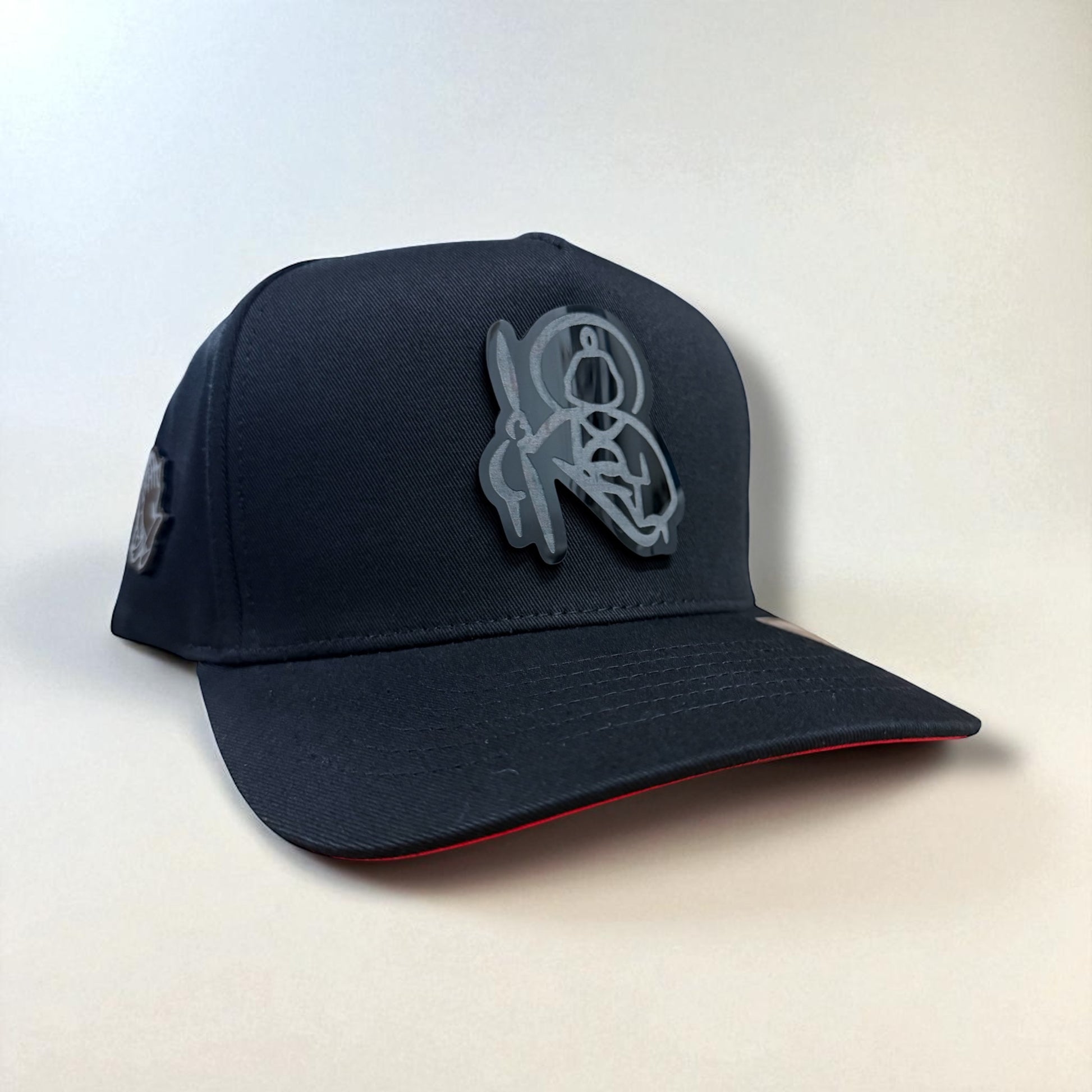 San Judas Cap Black Red