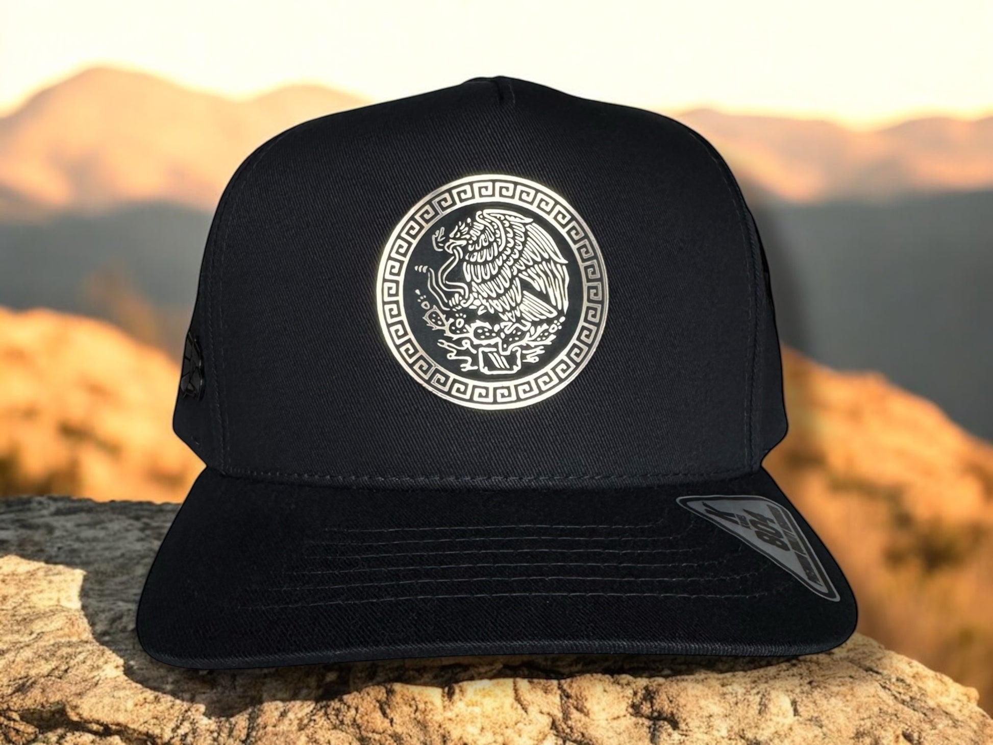 Mexico Hat Gold Plate