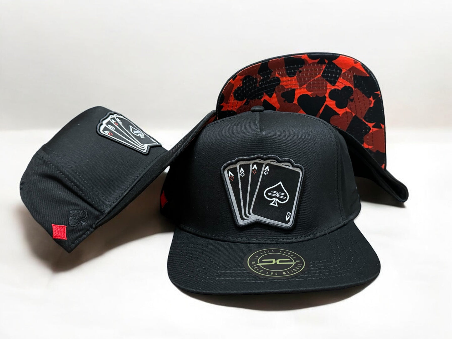 Jc Hats Poker Black