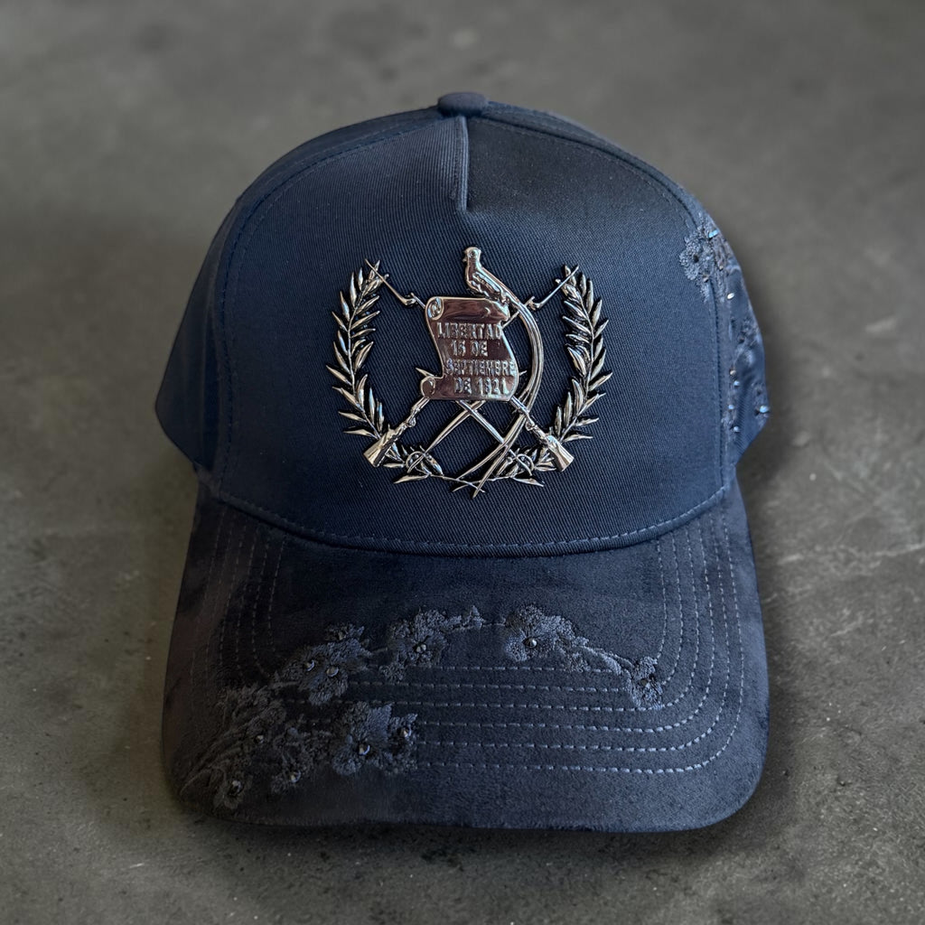 Guatemala Escudo Hat with Rhinestones