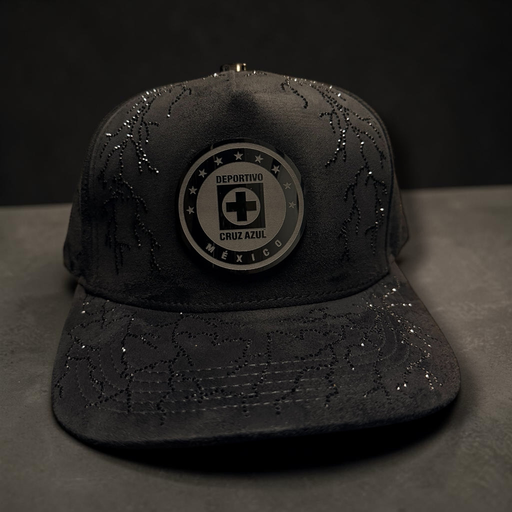 Cruz azul hat With rhinestones
