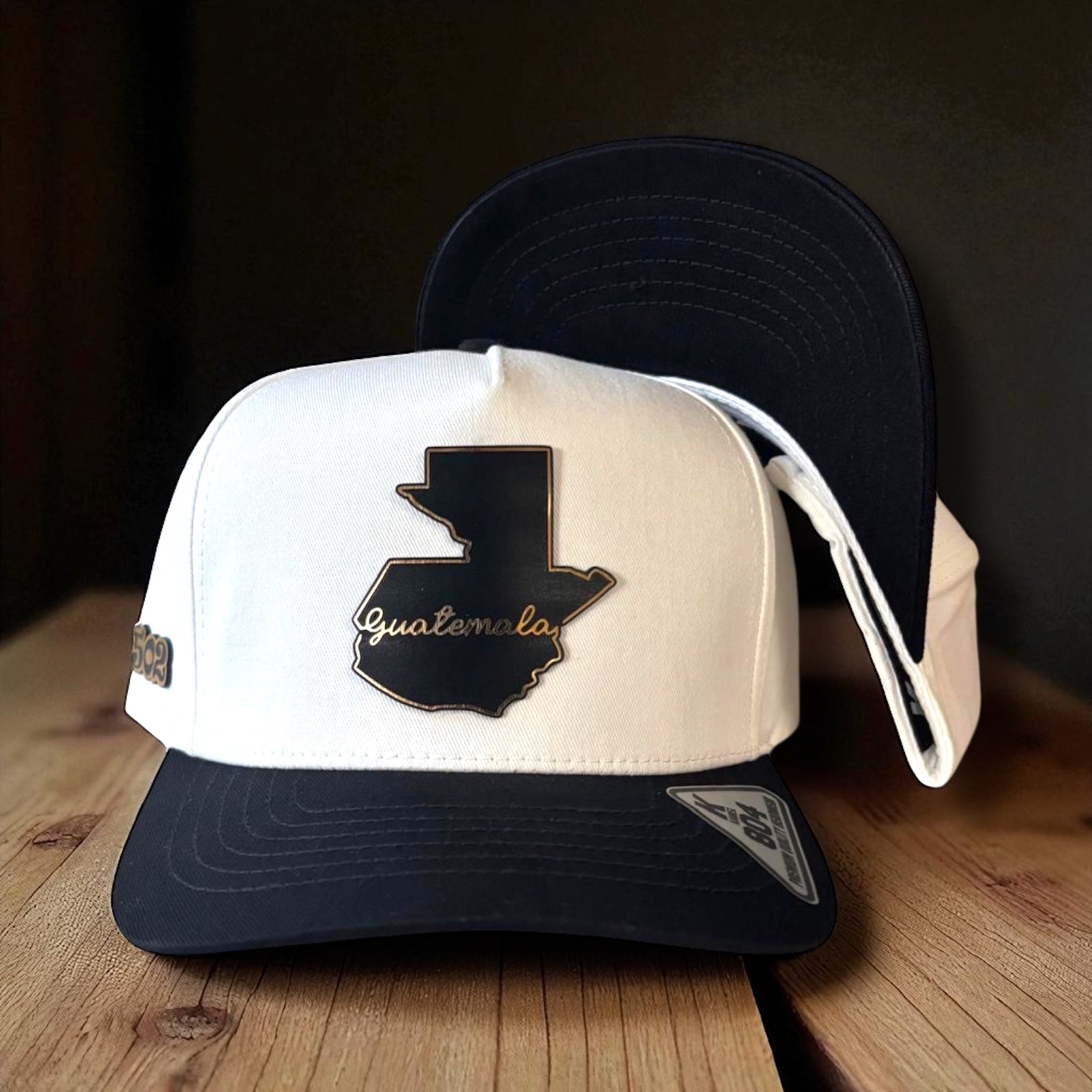 Hat Guatemala white Black