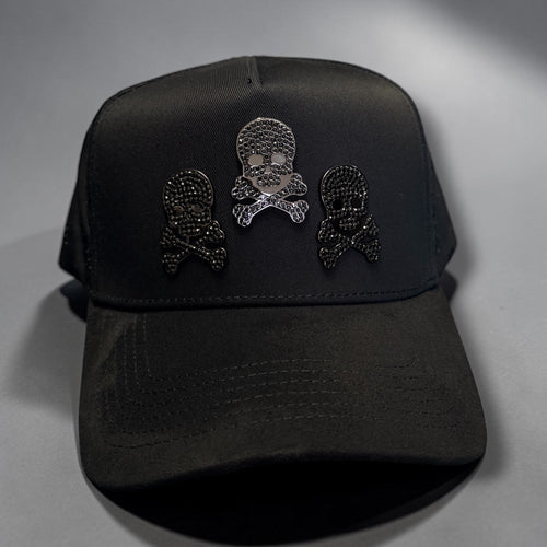 3 Skull hat