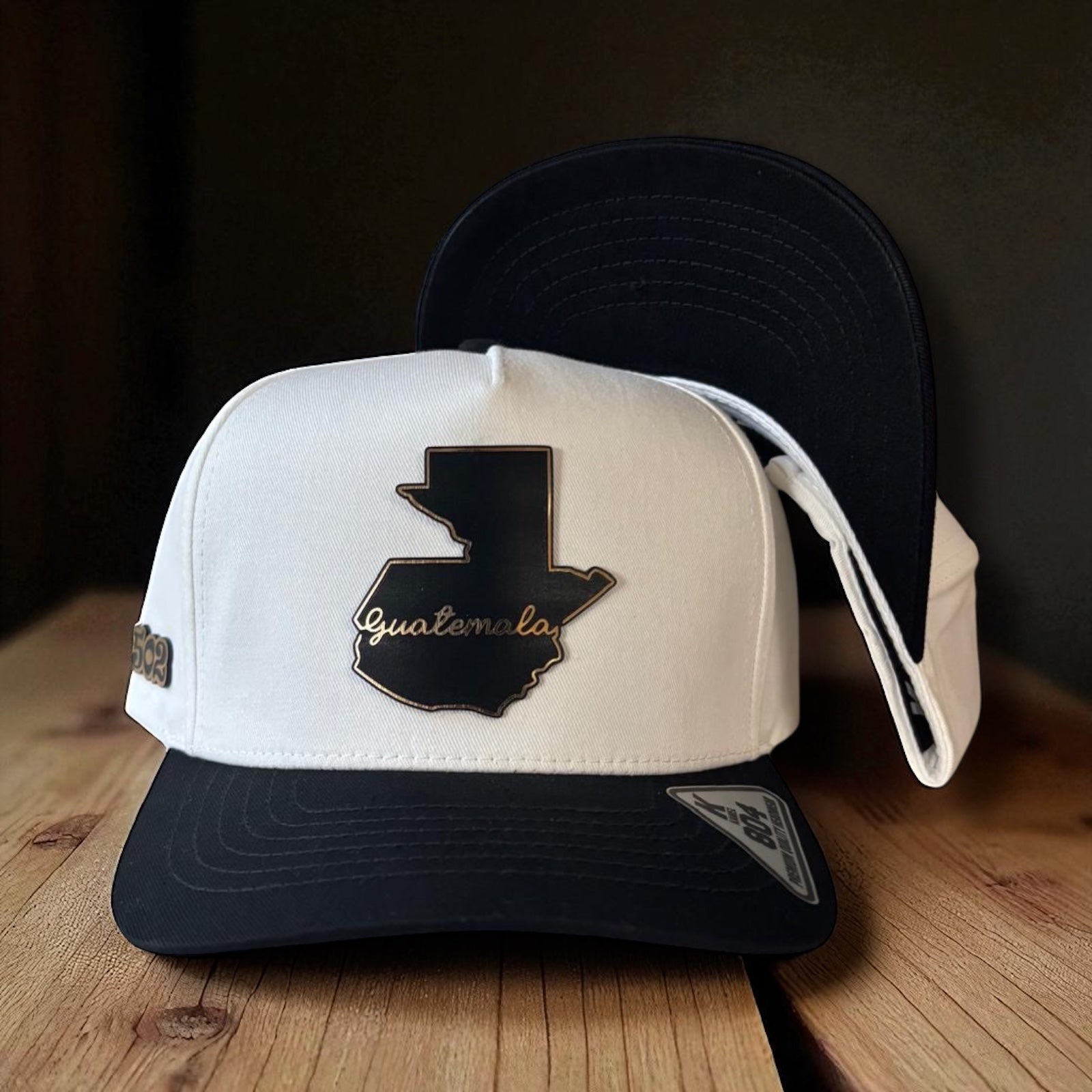 Hat Guatemala white Black