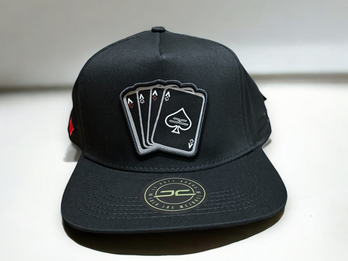 Jc Hats Poker Black