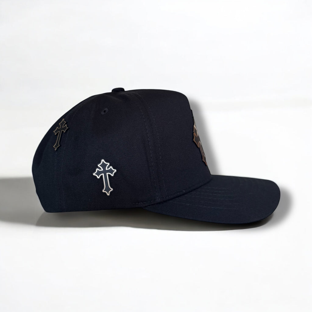 3 Cruces Hat Black