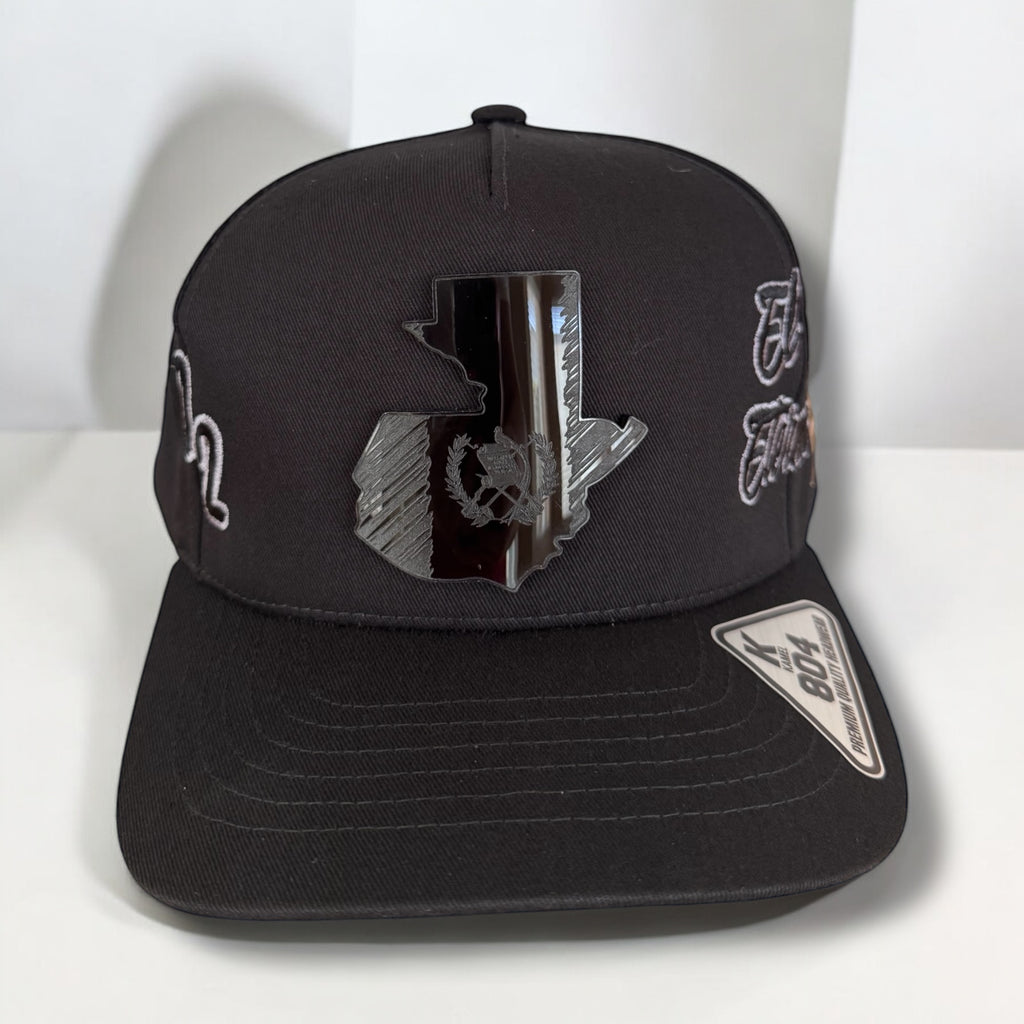 Guatemala Black Gray Hat