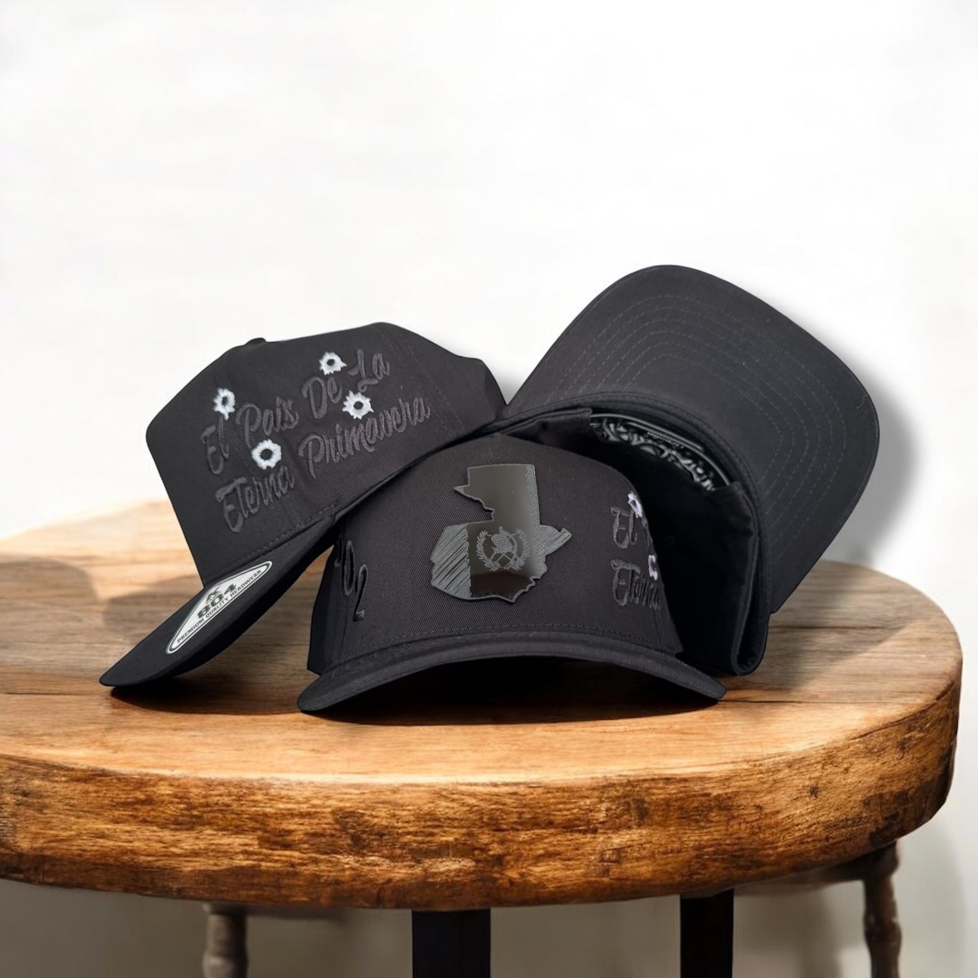 Guatemala Hat Black