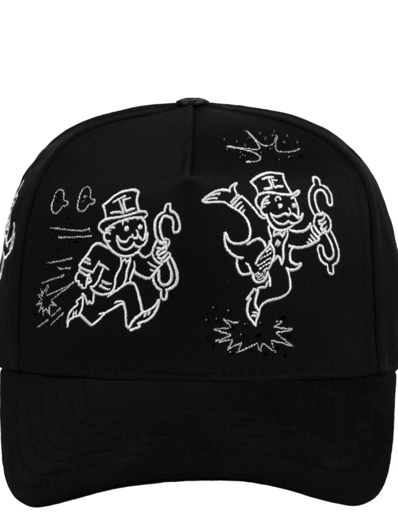Jump Black Suede visor jc Hats