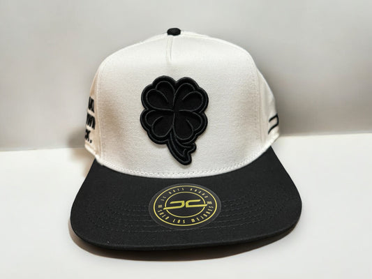 Jc Hats White - Black Trebol