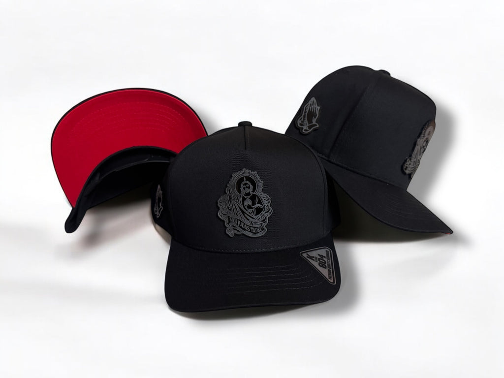 Black - Saint Jude SnapBack Cap