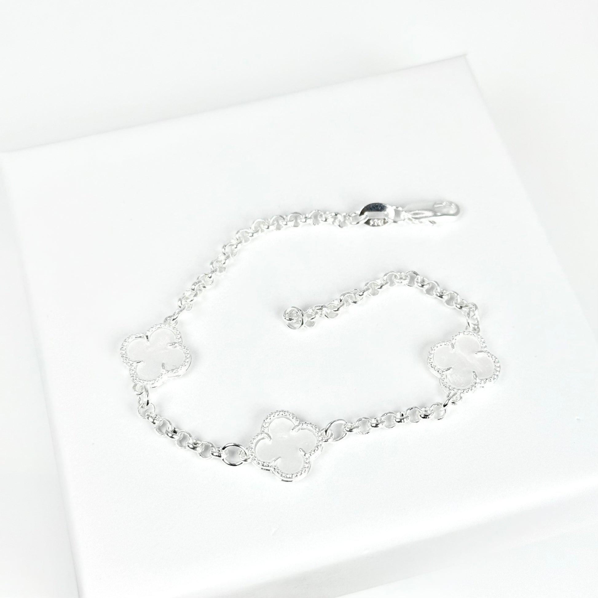 Fine Jewelry  Clover Bracelet Silver 925