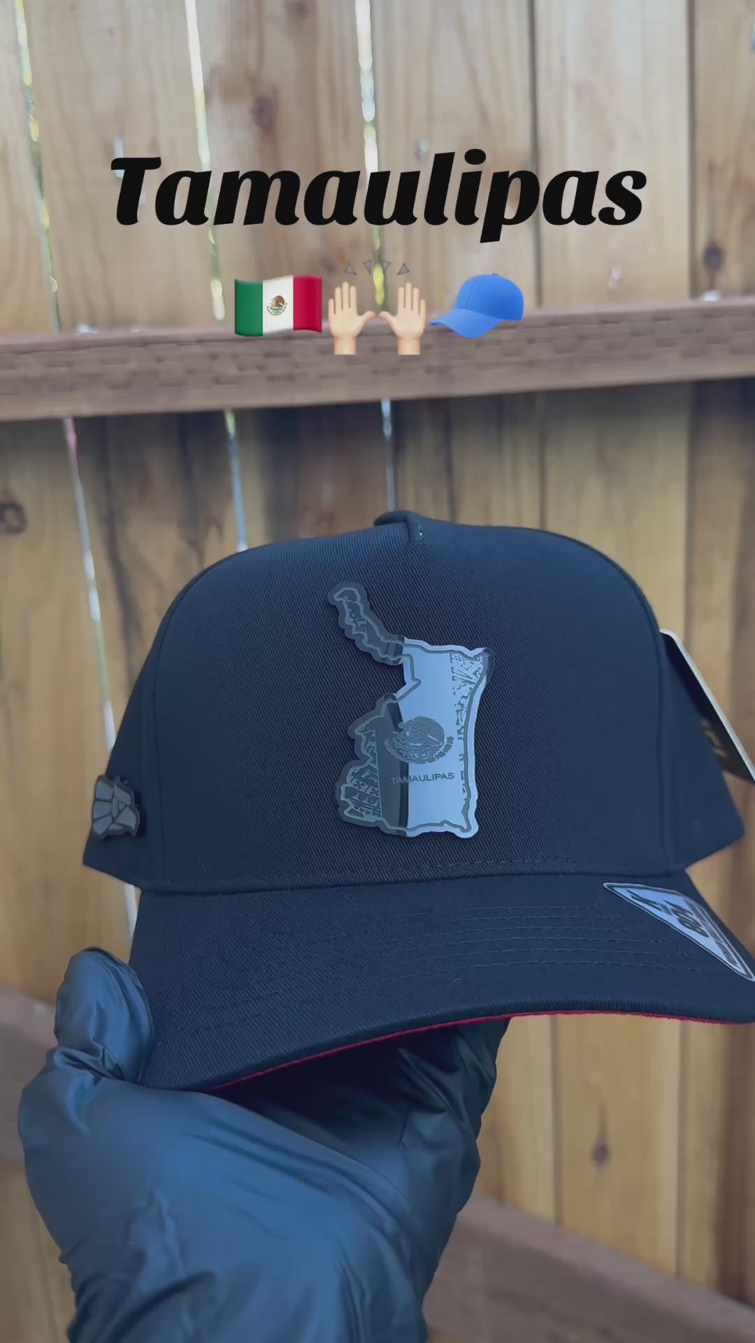 Tamaulipas Hat Black-Red