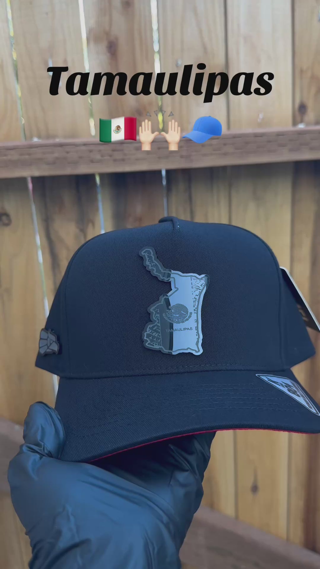 Tamaulipas Hat Black-Red