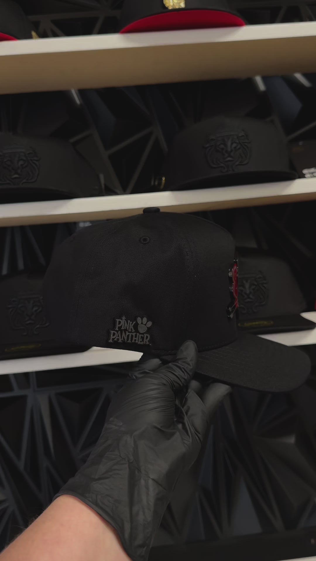 Panther Hat Black