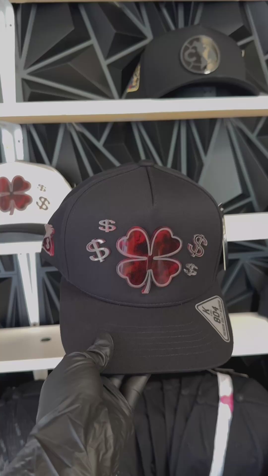Hat Trebol Rojo Logo SnapBack