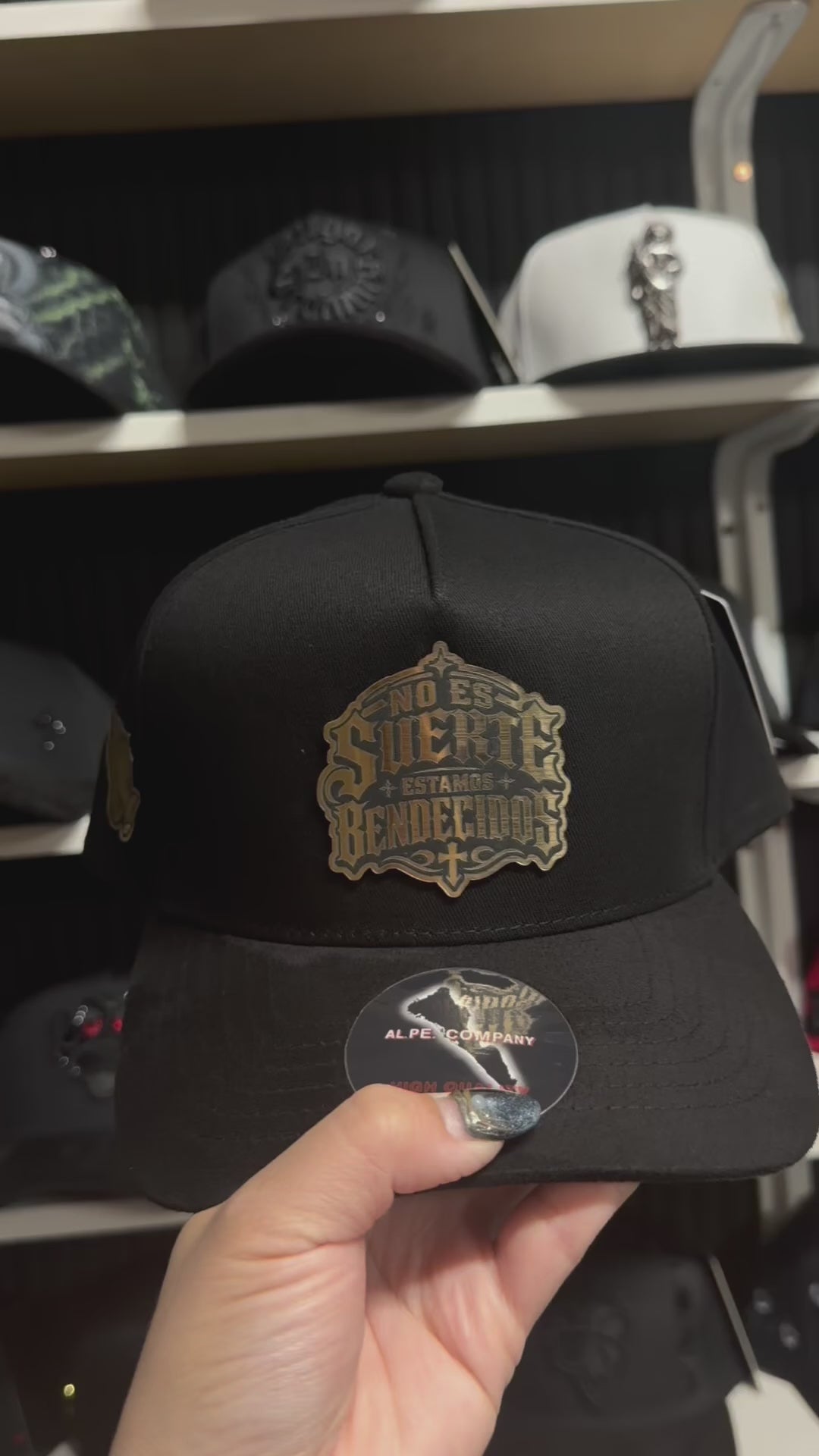 Hat No es suerte estamos Bendecidos