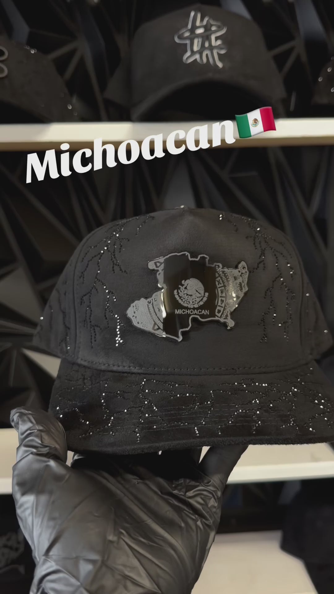 Michoacan Hat With rhinestones